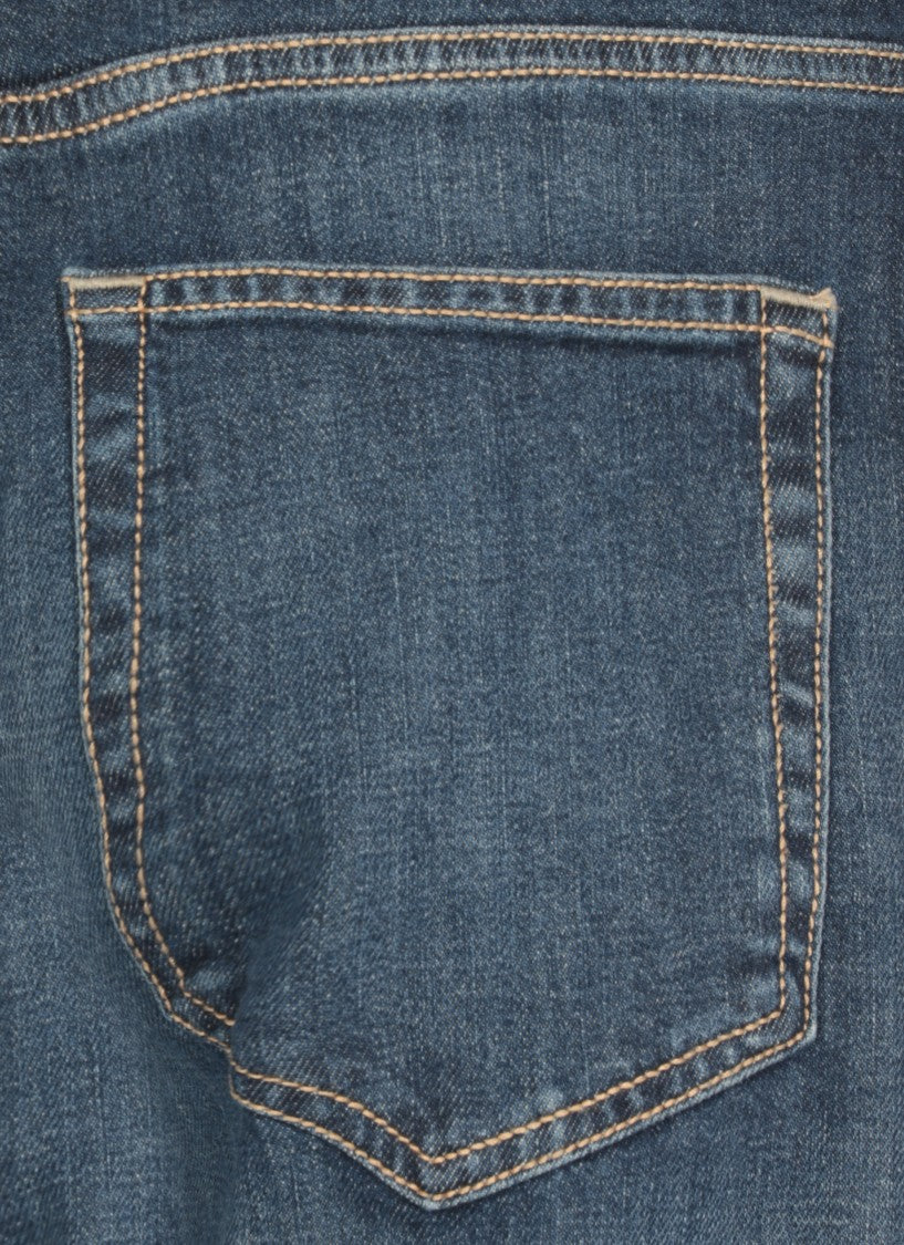 Pt Torino Blue Straight Cut Denim Jeans