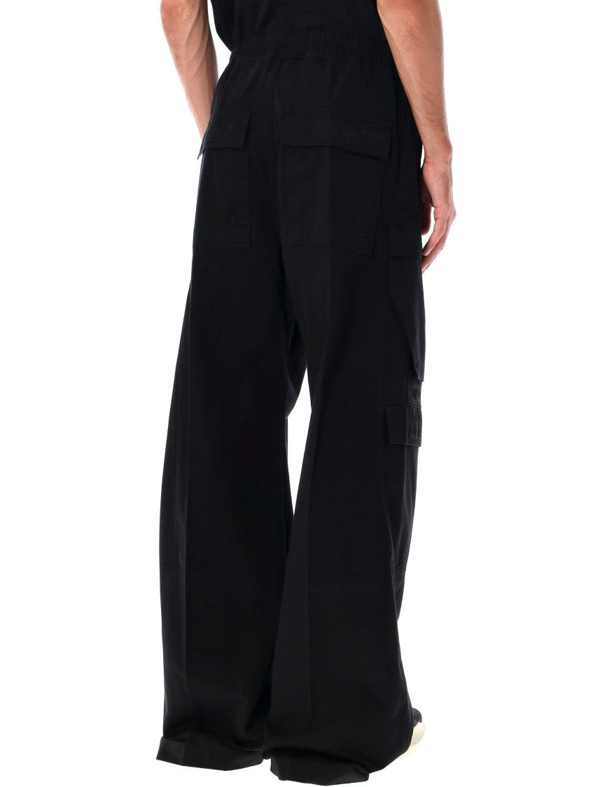 Drkshdw By Rick Owens Drkshdw Double Cargo Jumbo Belas Cotton Pant