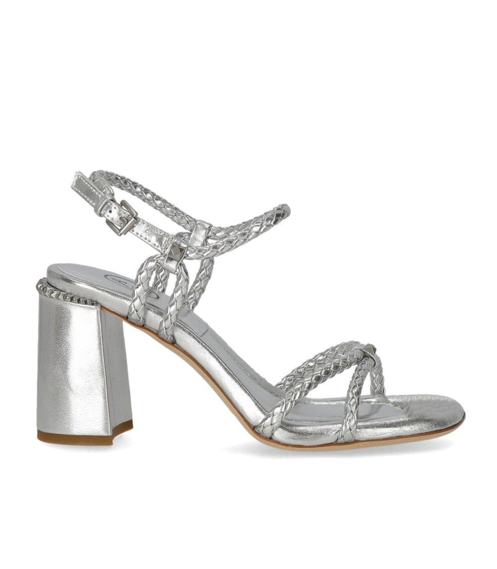 Ash Lola Bis Silver Heeled Sandal