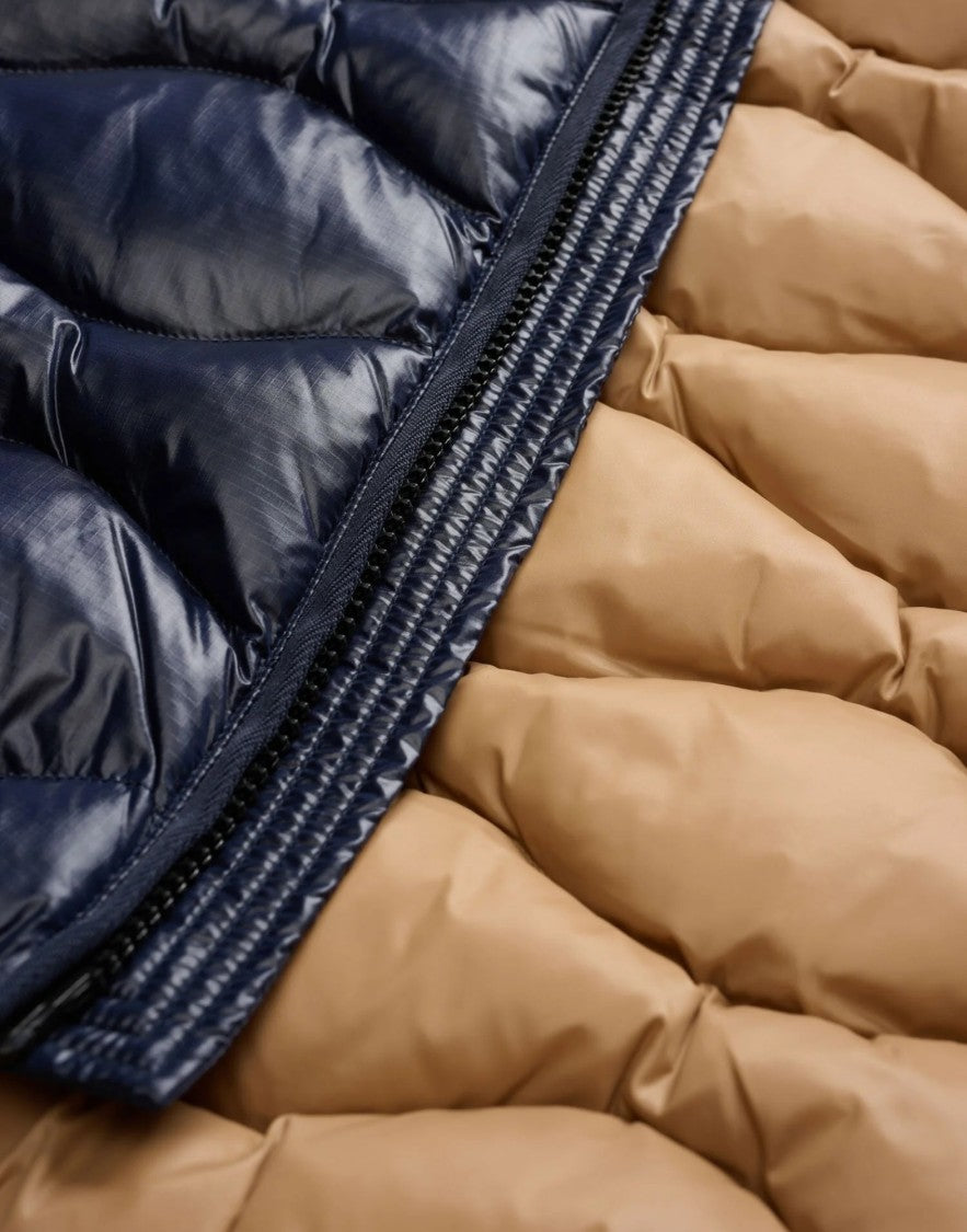 Blauer Blue Danny Micro-Rip Nylon Padded Vest