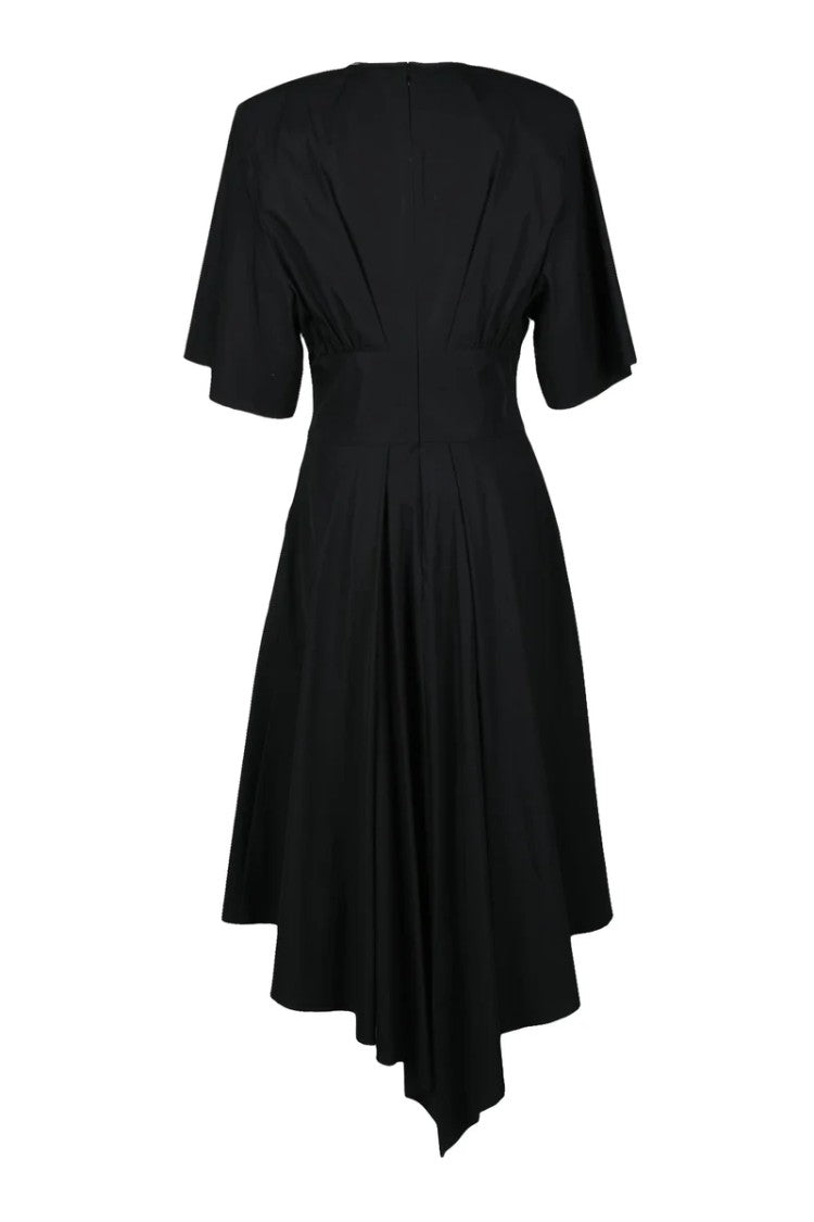 Alexandre Vauthier Long Cotton Dress - Black