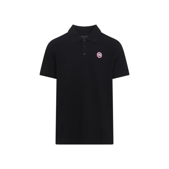 Canada Goose Short-Sleeve Polo Shirt With Traditional Collar