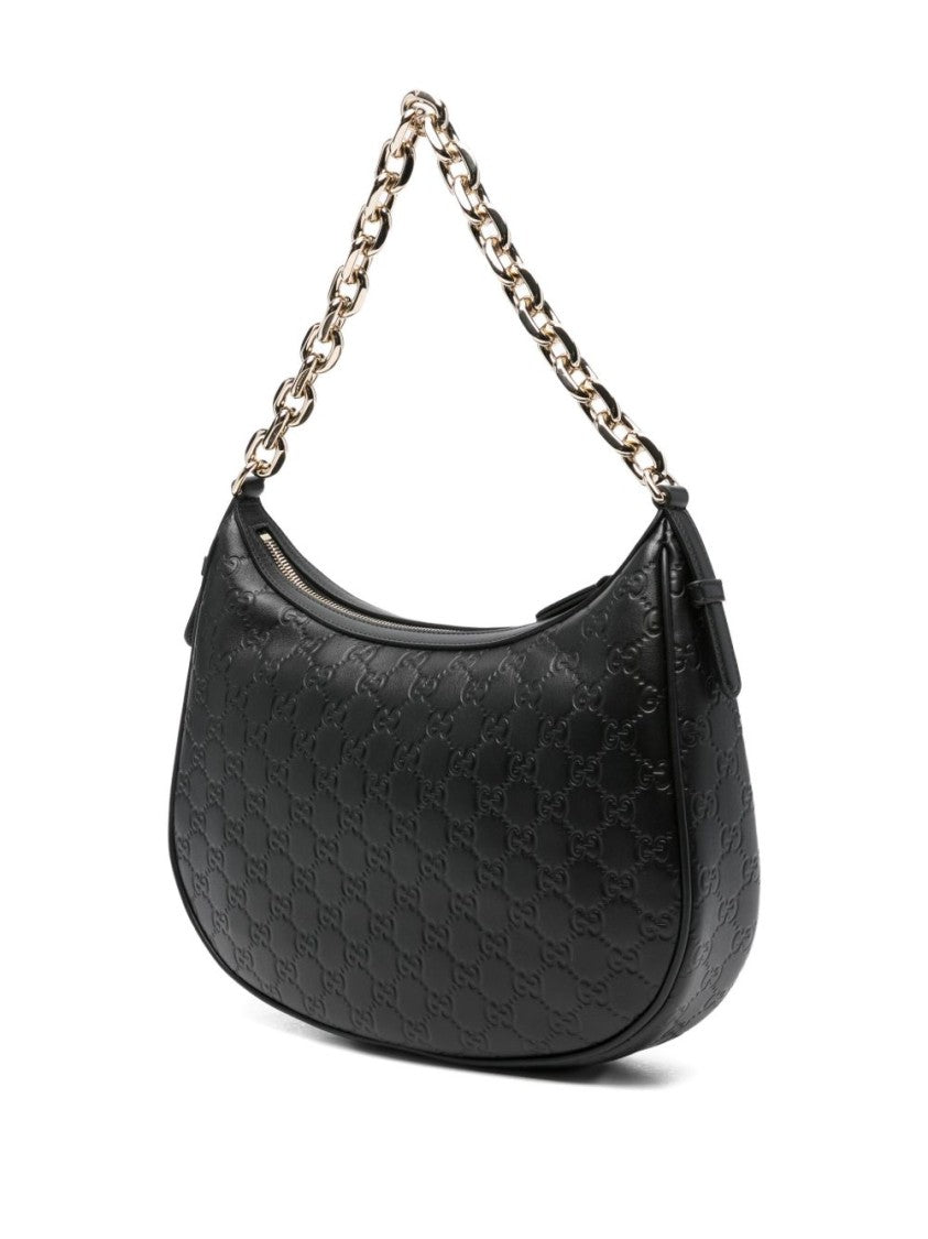 Gucci Gg Emblem Large Shoulder Bag