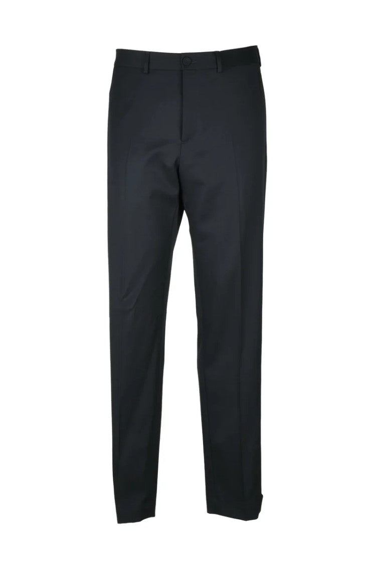 Dior Classic Virgin Wool Trousers - Blue