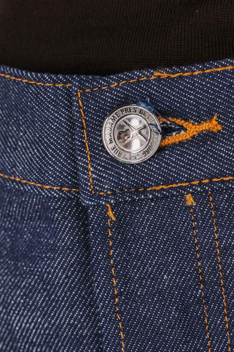 A.P.C. Straight Fit Pure Cotton Denim Jeans