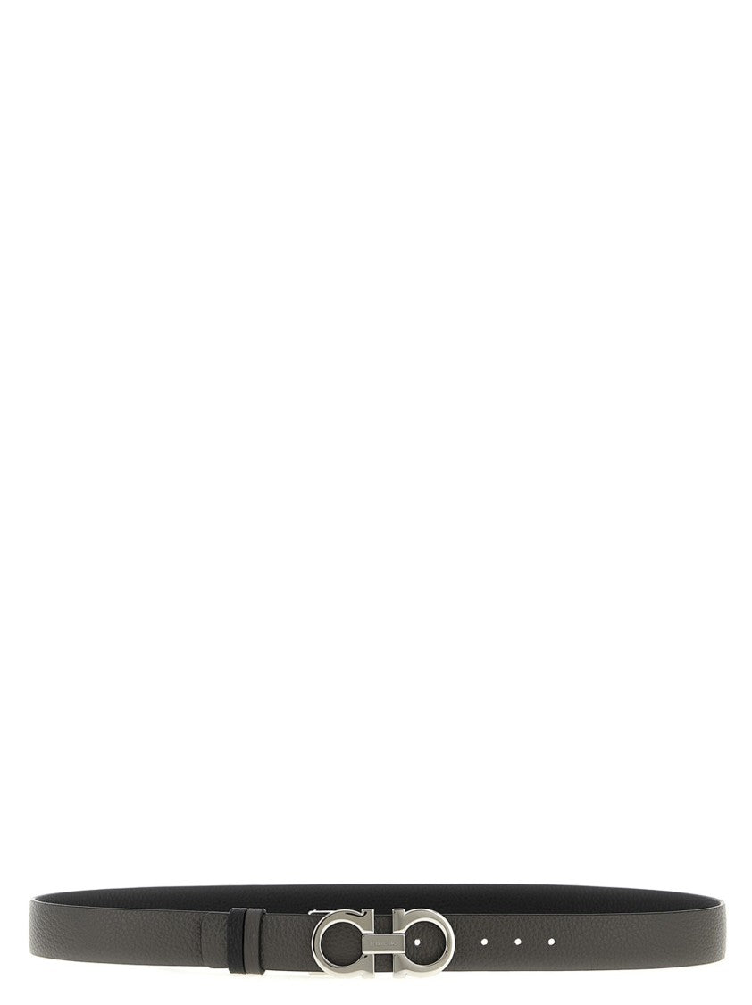 Ferragamo 'Gancini' Reversible Belt