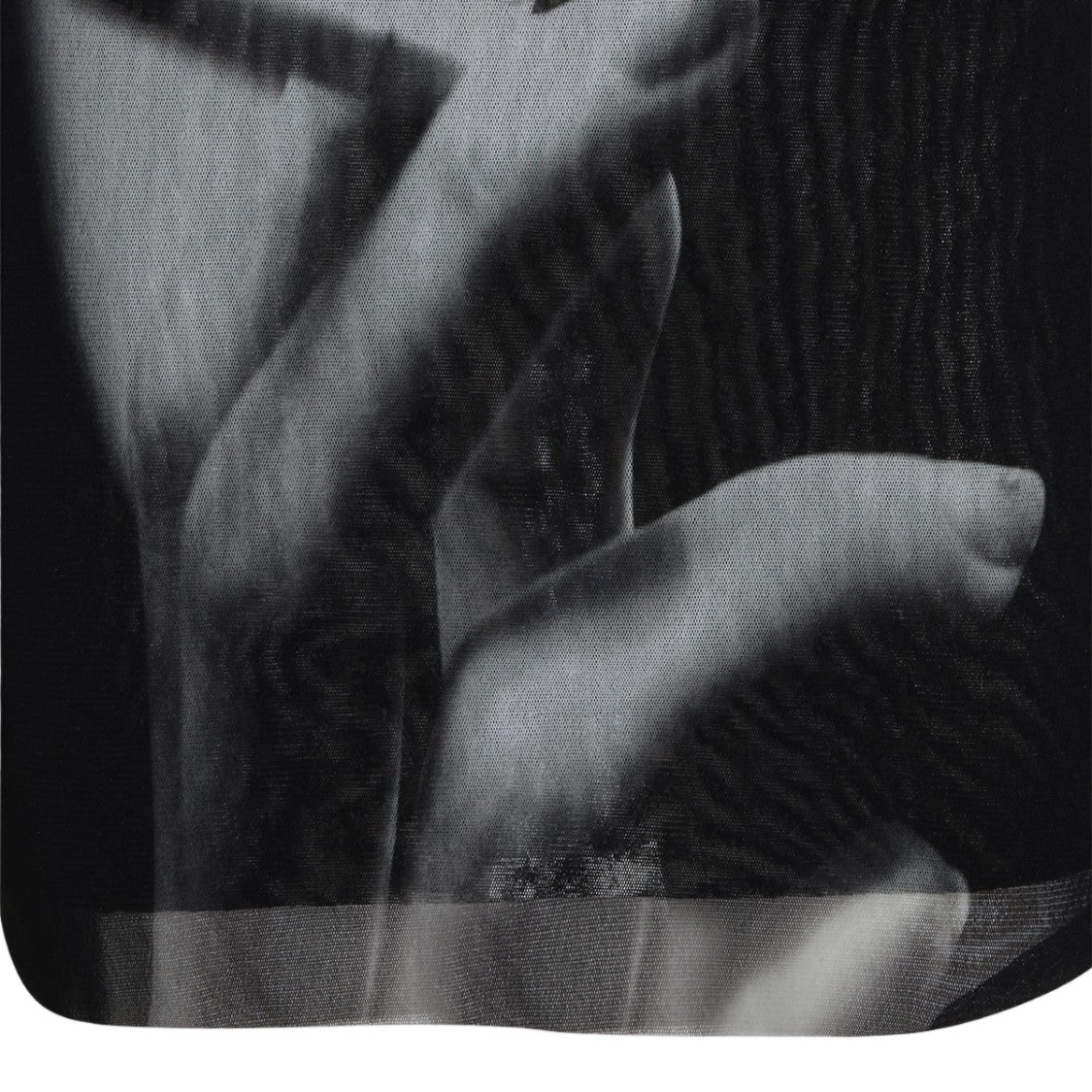 Jean Paul Gaultier Fitted Photographic Print Mini Dress