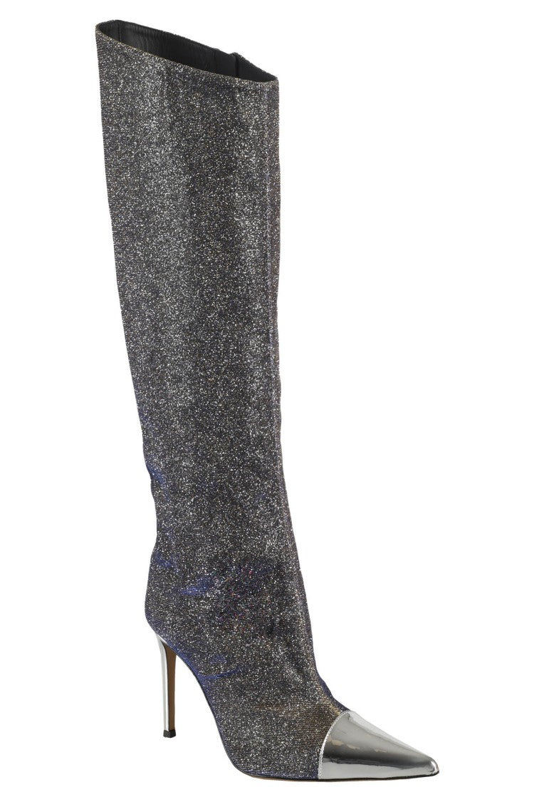 Alexandre Vauthier Pointed Toe Asymmetrical High Boots