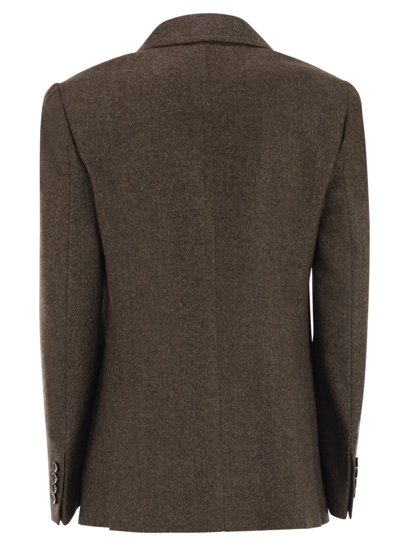 Max Mara Bermuda1234 Wool Tweed Jacket