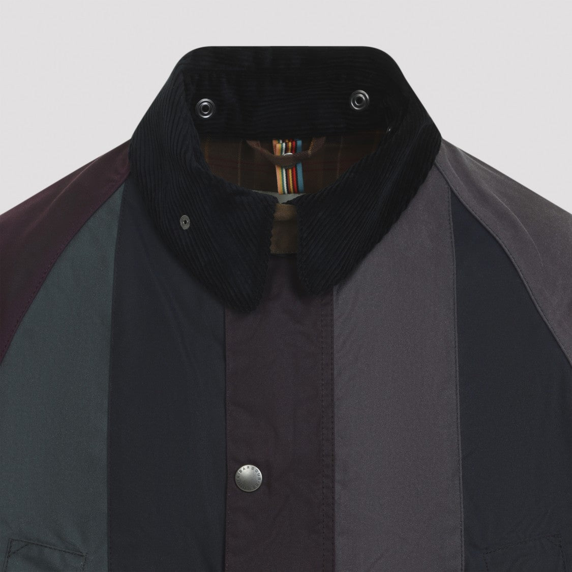 Barbour X Paul Smith Stripe Multicolor Cotton Jacket