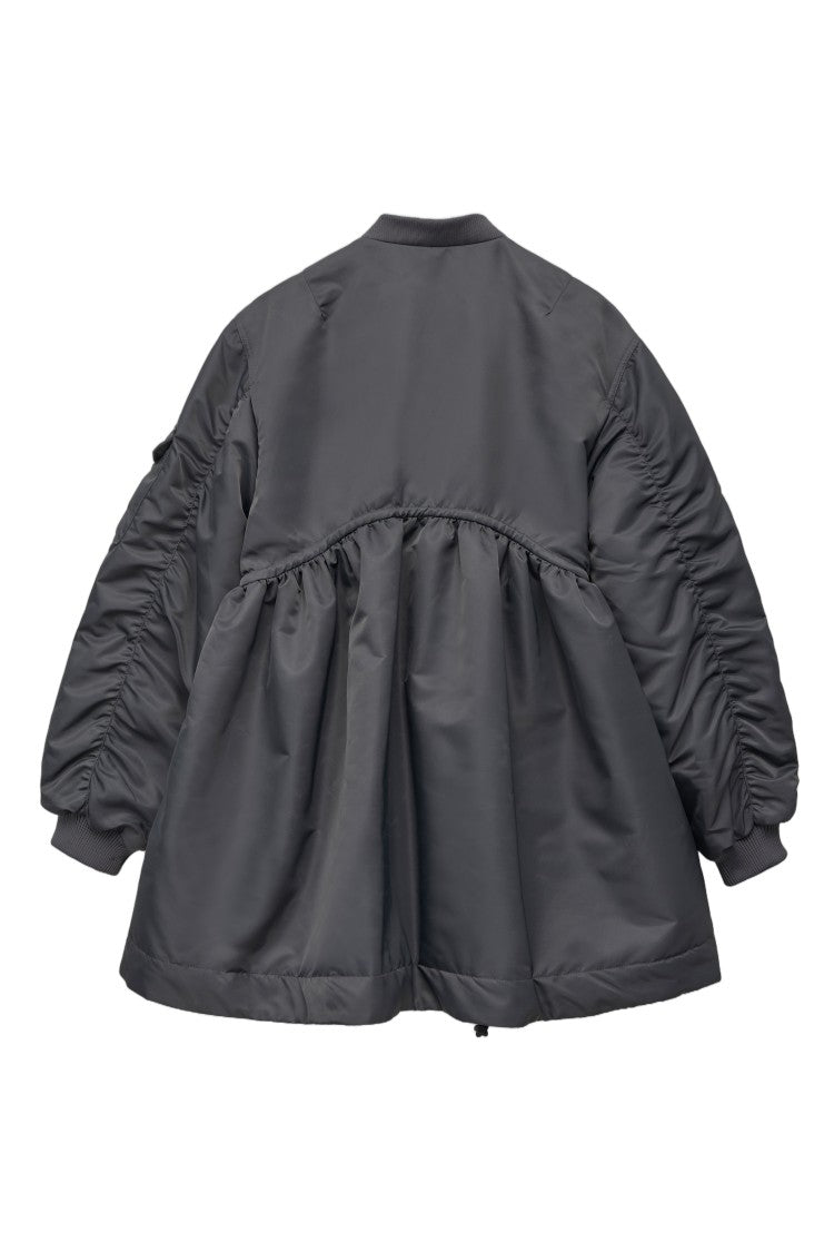 Cecilie Bahnsen Dark Gray Cbfrancis Technical Nylon Jacket