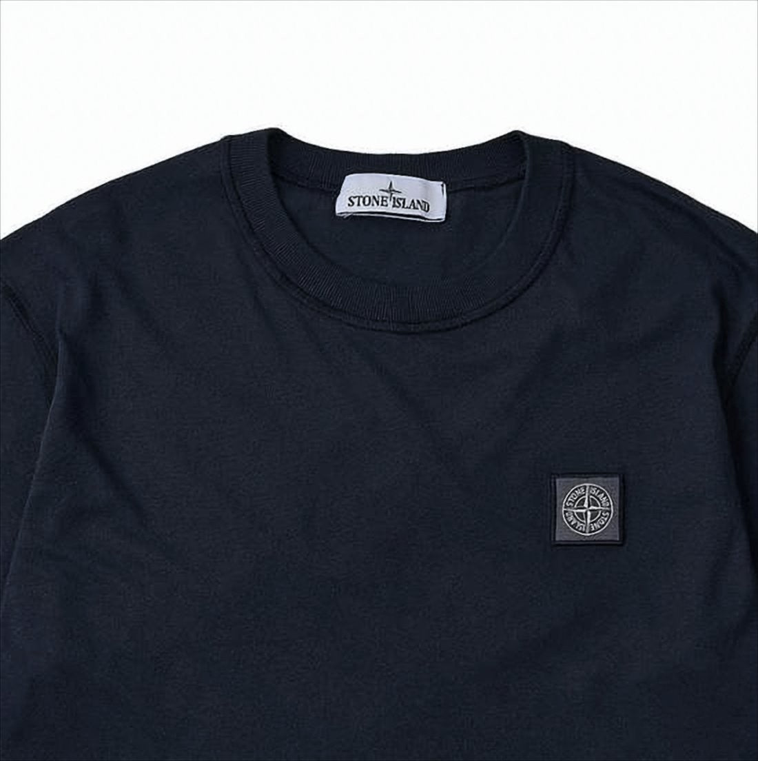 Stone Island Classic Crew Neck Black T-Shirt