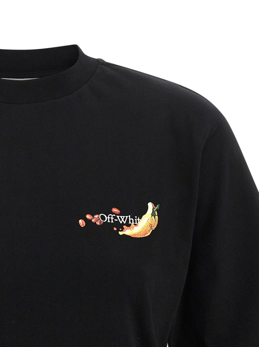 Off-White Emb Fruits Arrow' T-Shirt