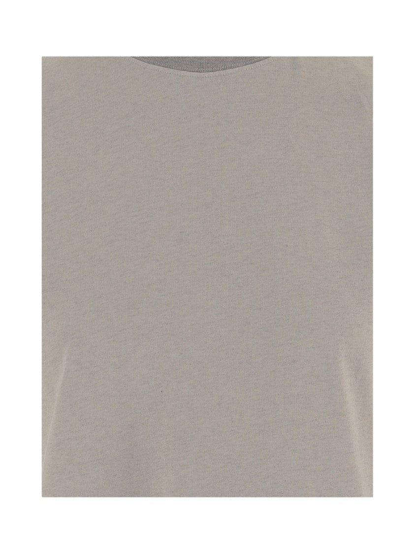 Jacquemus Relaxed Fit Cropped T-Shirt With Tonal Script Detail