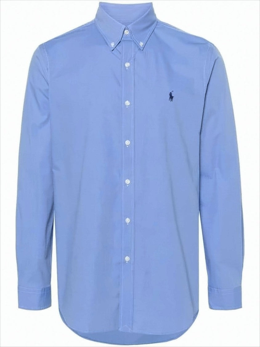Polo Ralph Lauren Slim Fit Long-Sleeve Button-Up Shirt With Classic Collar