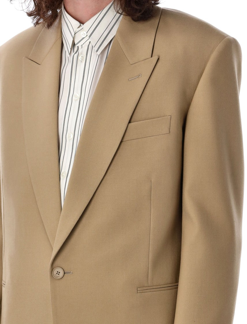Saint Laurent Tailored Gabardine Blazer