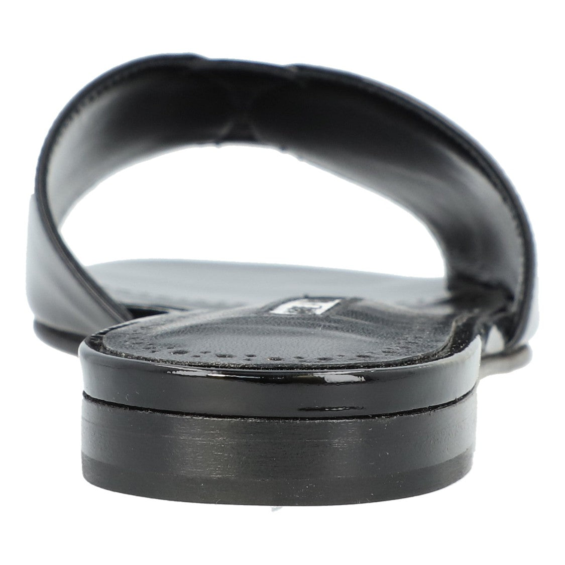 Manolo Blahnik Houramu Flat Black