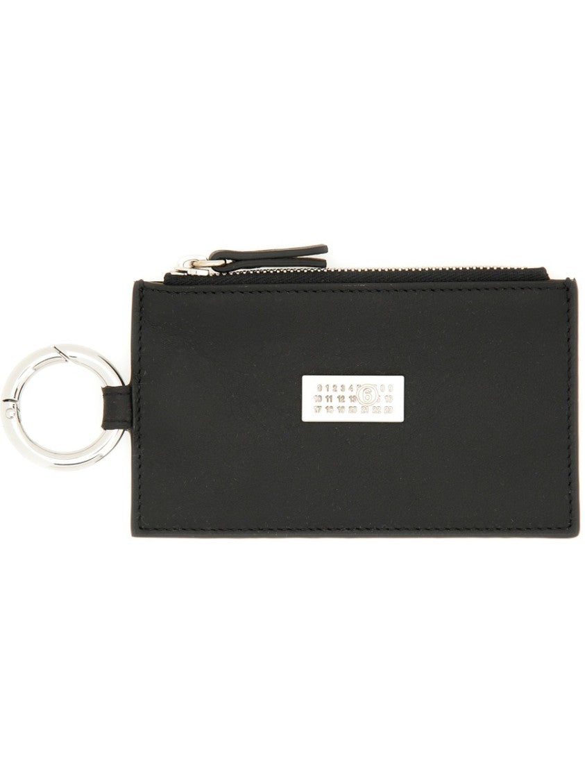 Mm6 By Maison Margiela Zippered Card Holder