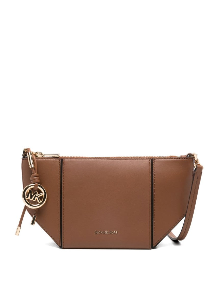 Michael Kors Structured Crossbody Bag In Smooth Calf Leather