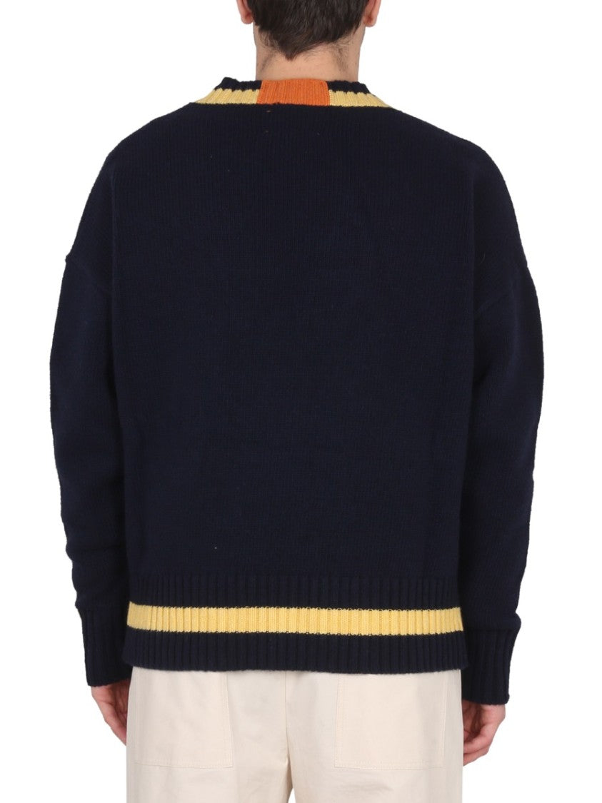 Right For Relaxed V-Neck Jersey