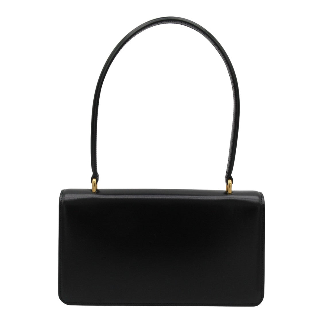 Valentino Garavani Rectangular Handbag With Gold-Tone Emblem