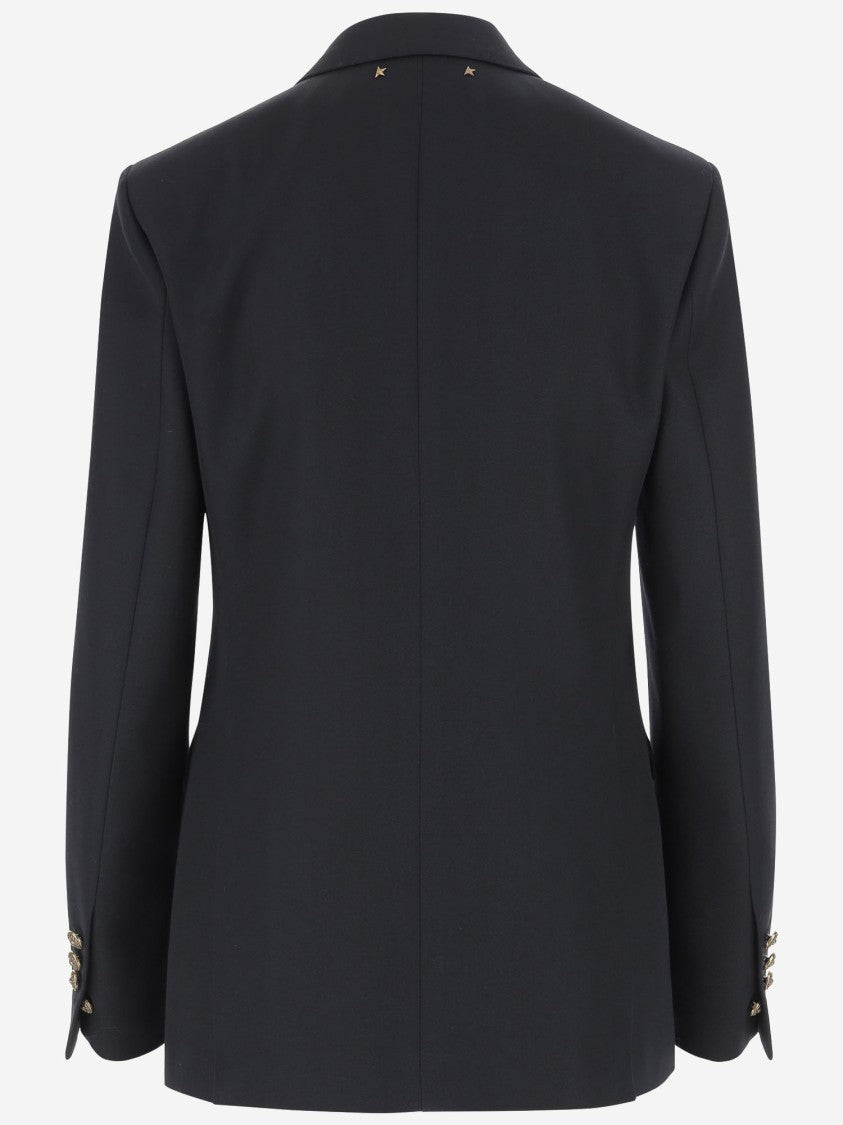 Golden Goose Wool Blend Double-Breasted Jacket