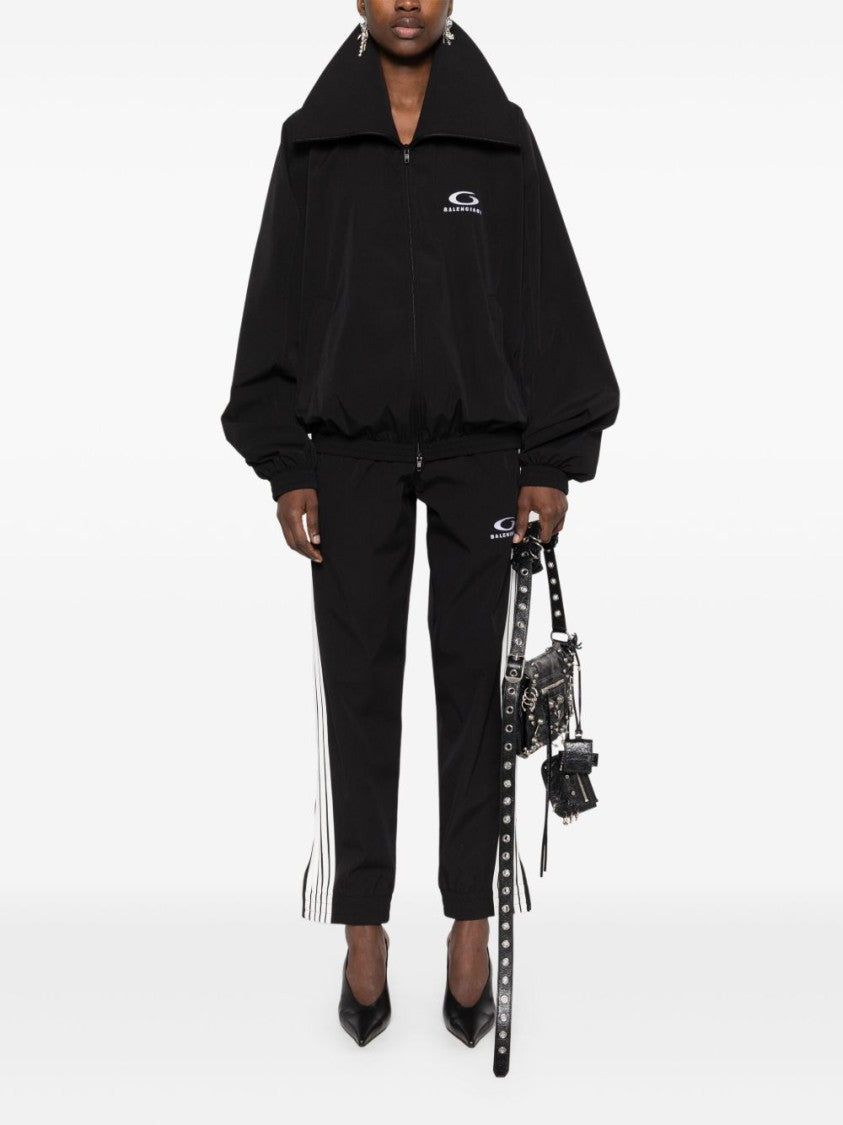 Balenciaga Black Stretch Tracksuit Trousers