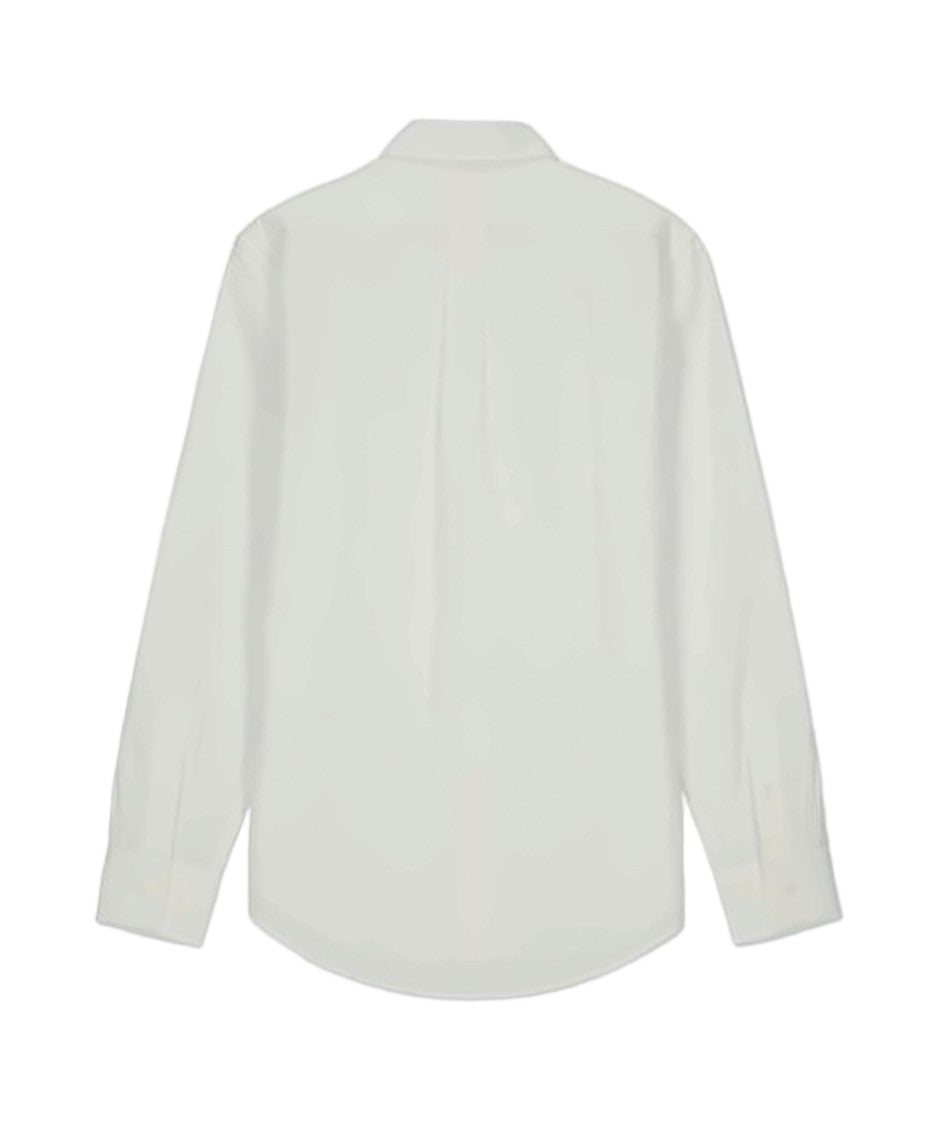 Givenchy Long-Sleeve Cotton Shirt With Button-Down Front