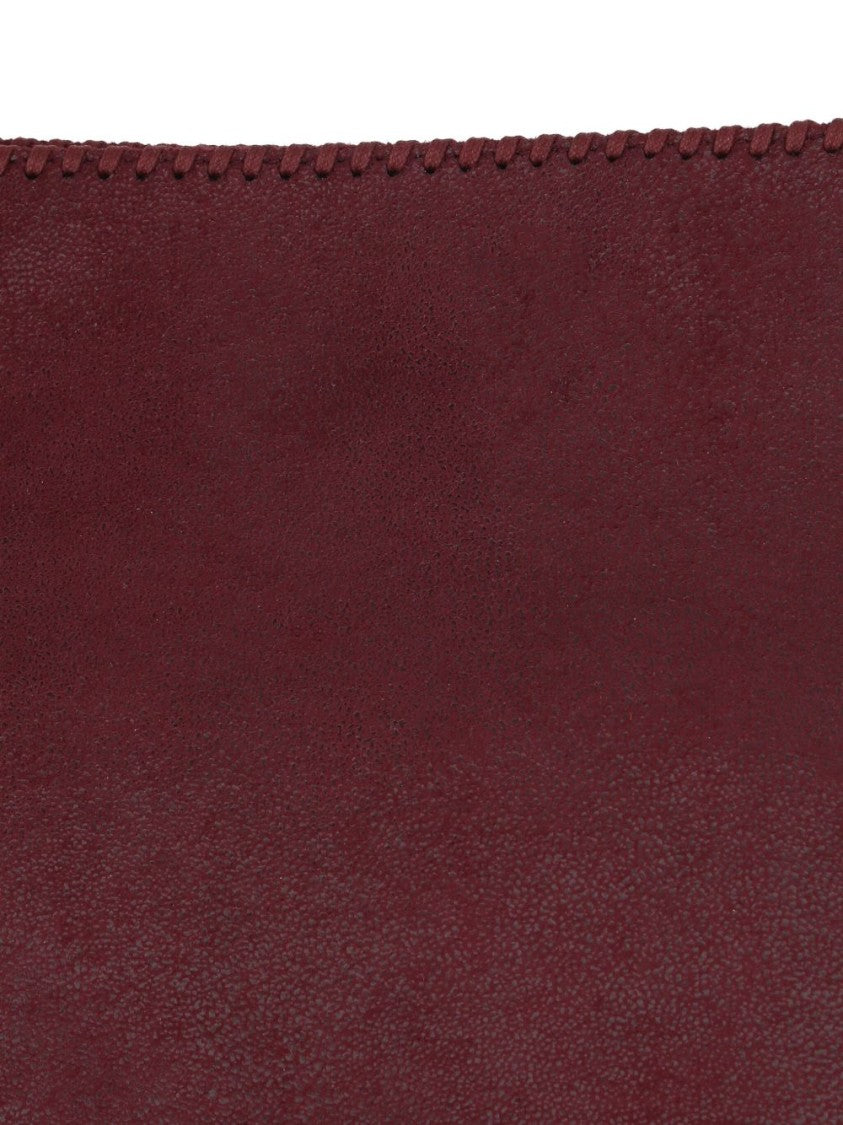 Stella Mccartney Structured Shoulder Bag With Silver Chain Trim