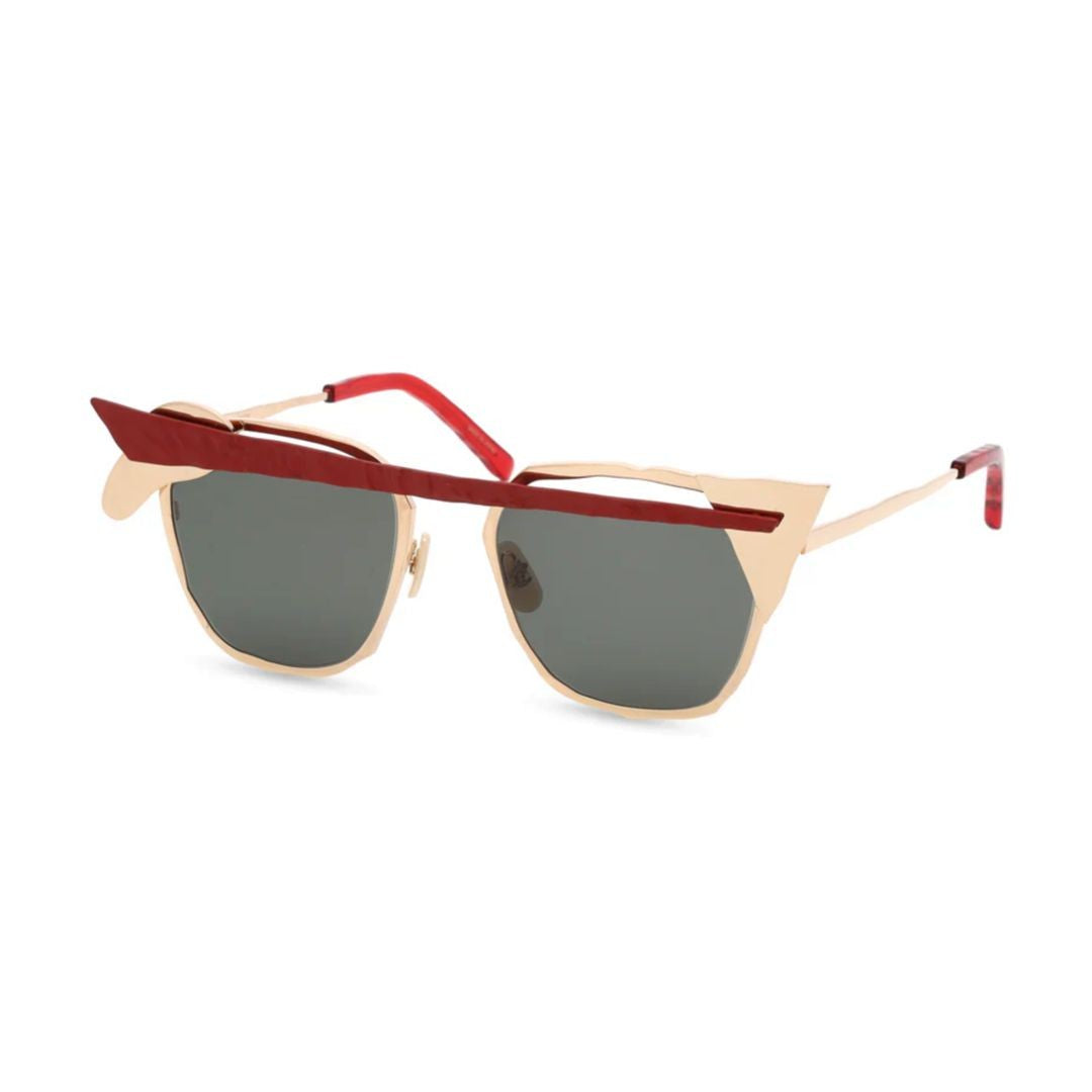 Masahiro Maruyama Mm-0093 Bold Geometric Sunglasses