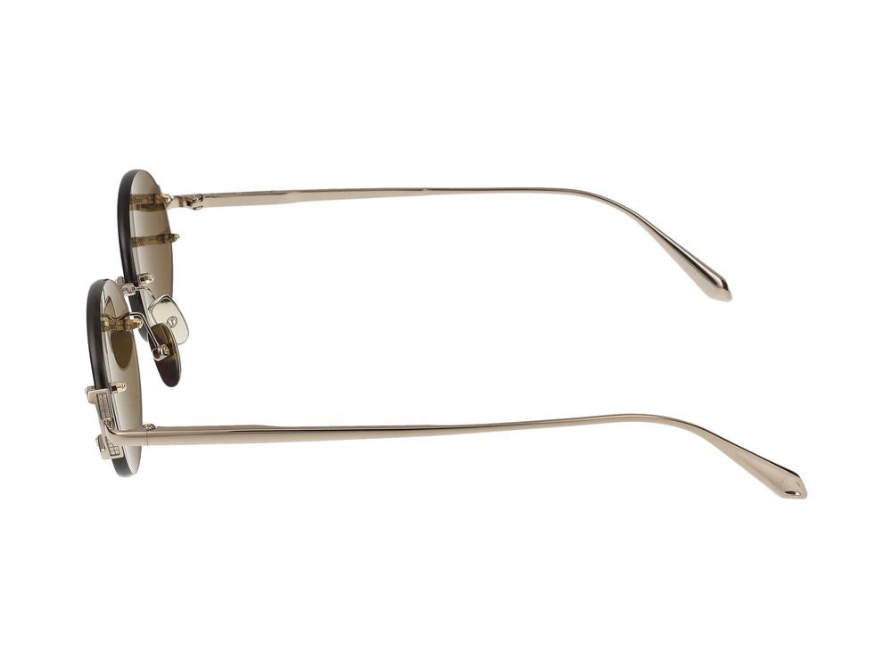 Linda Farrow Sunglasses Lfl1544 Stella C7 White Gold/Silver 51/22/145