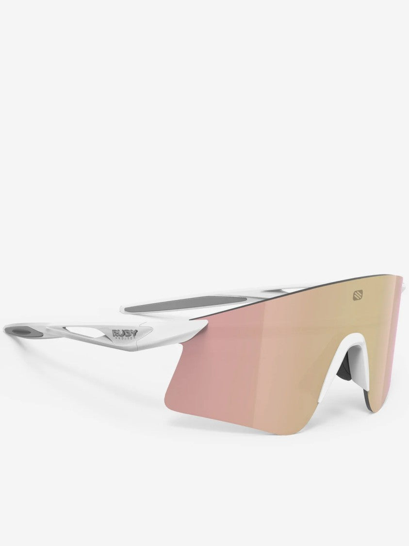 Rudy Project Wraparound Sunglasses With Reflective Lens And Minimalist Frame