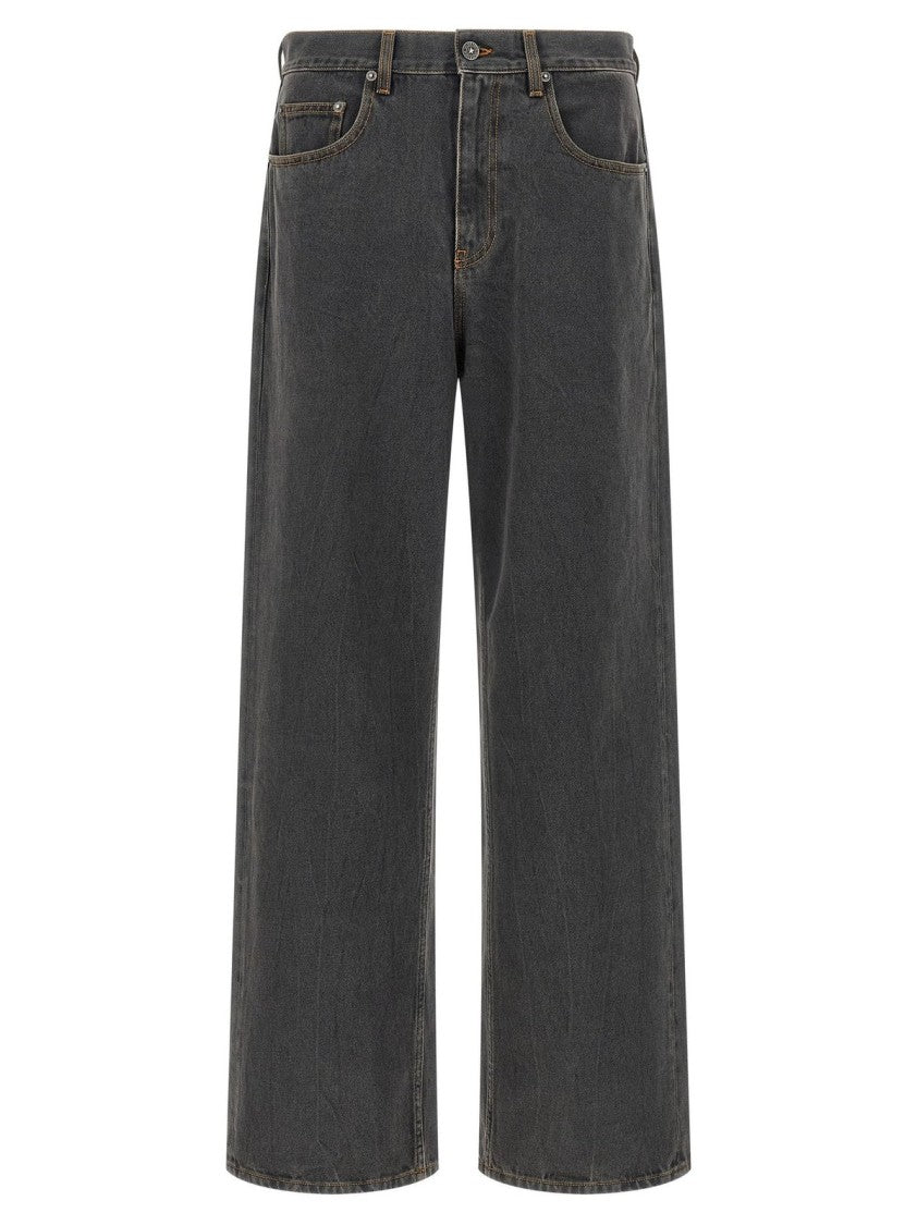 Golden Goose Tailored Grey Trousers With Minimalist Design