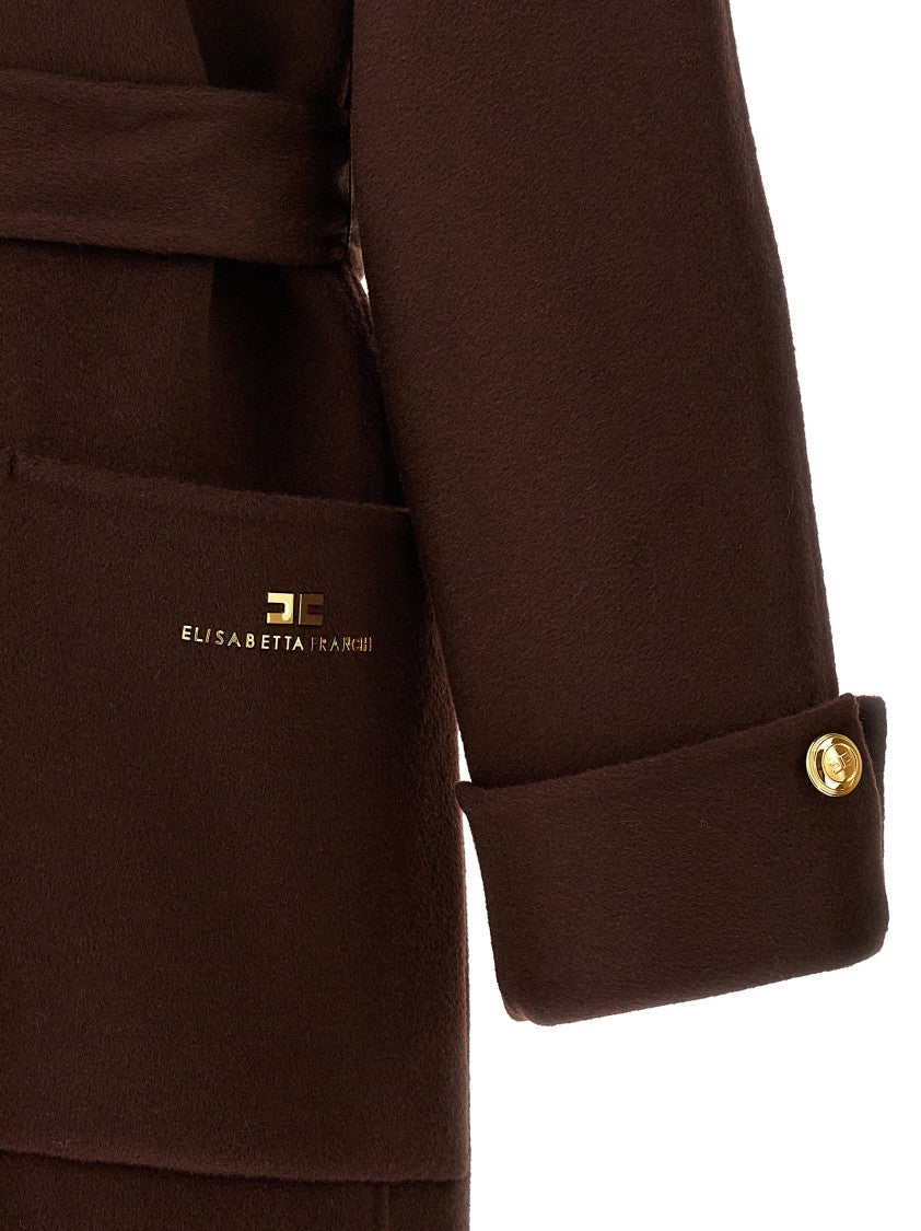 Elisabetta Franchi Dressing Gown Coat