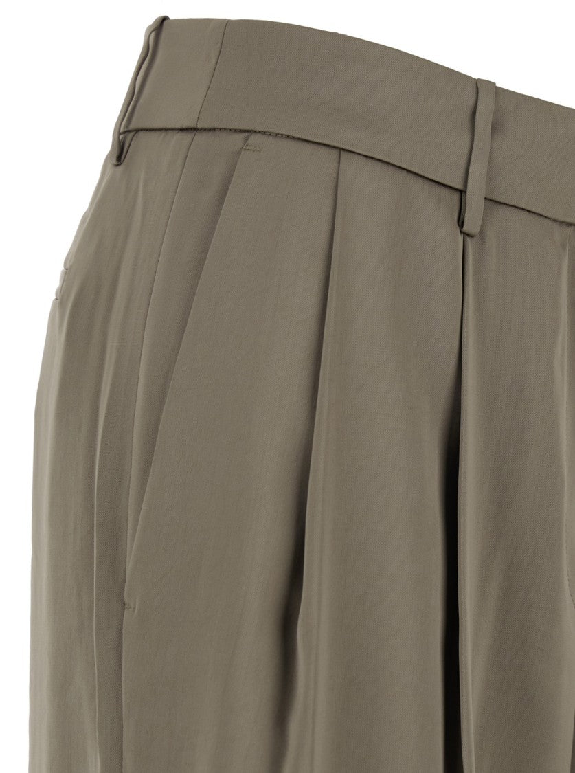 Michael Michael Kors Brown Pants With Belt Loops