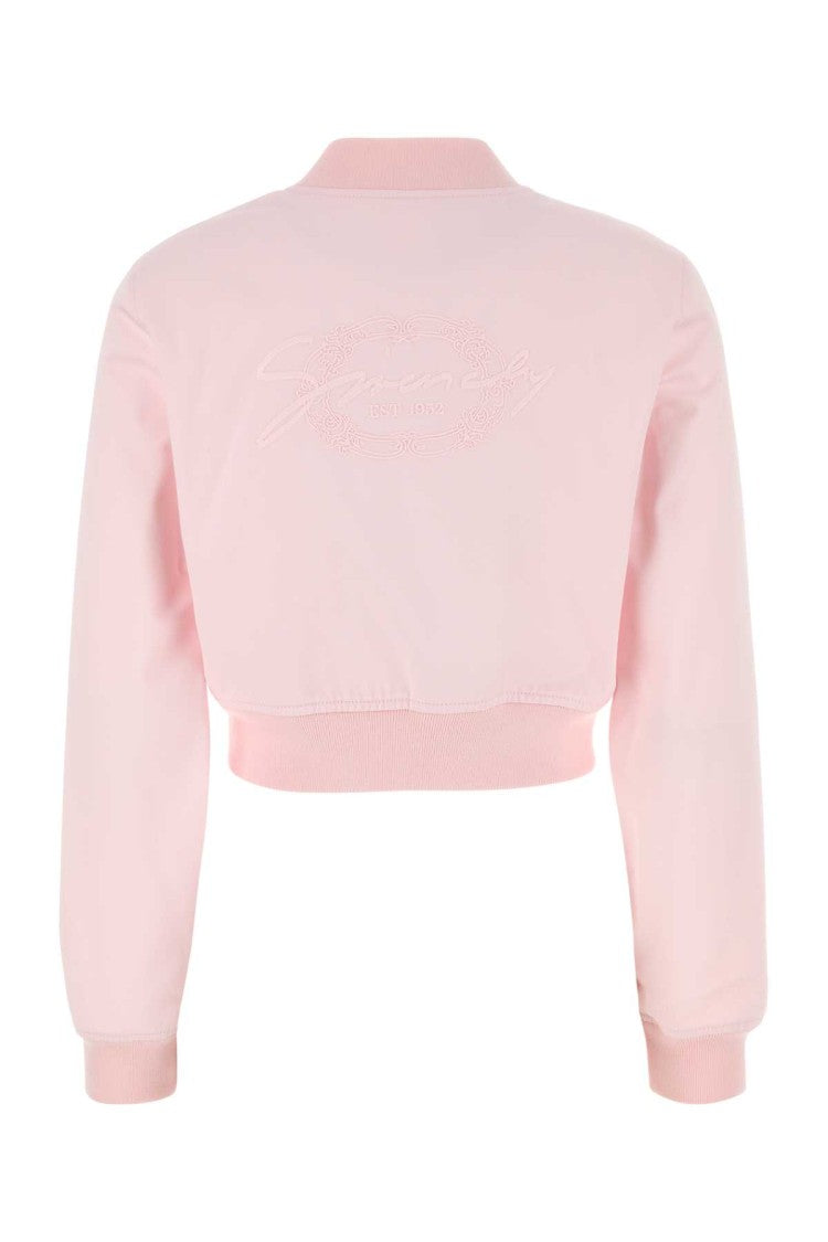 Givenchy Pink Cotton Bomber Jacket