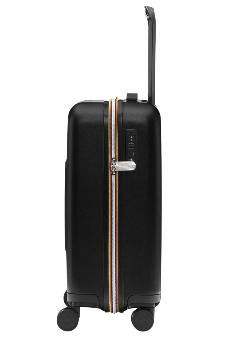 K-Way Eudoxie Logo Matte Black Eudoxie Logo Trolley