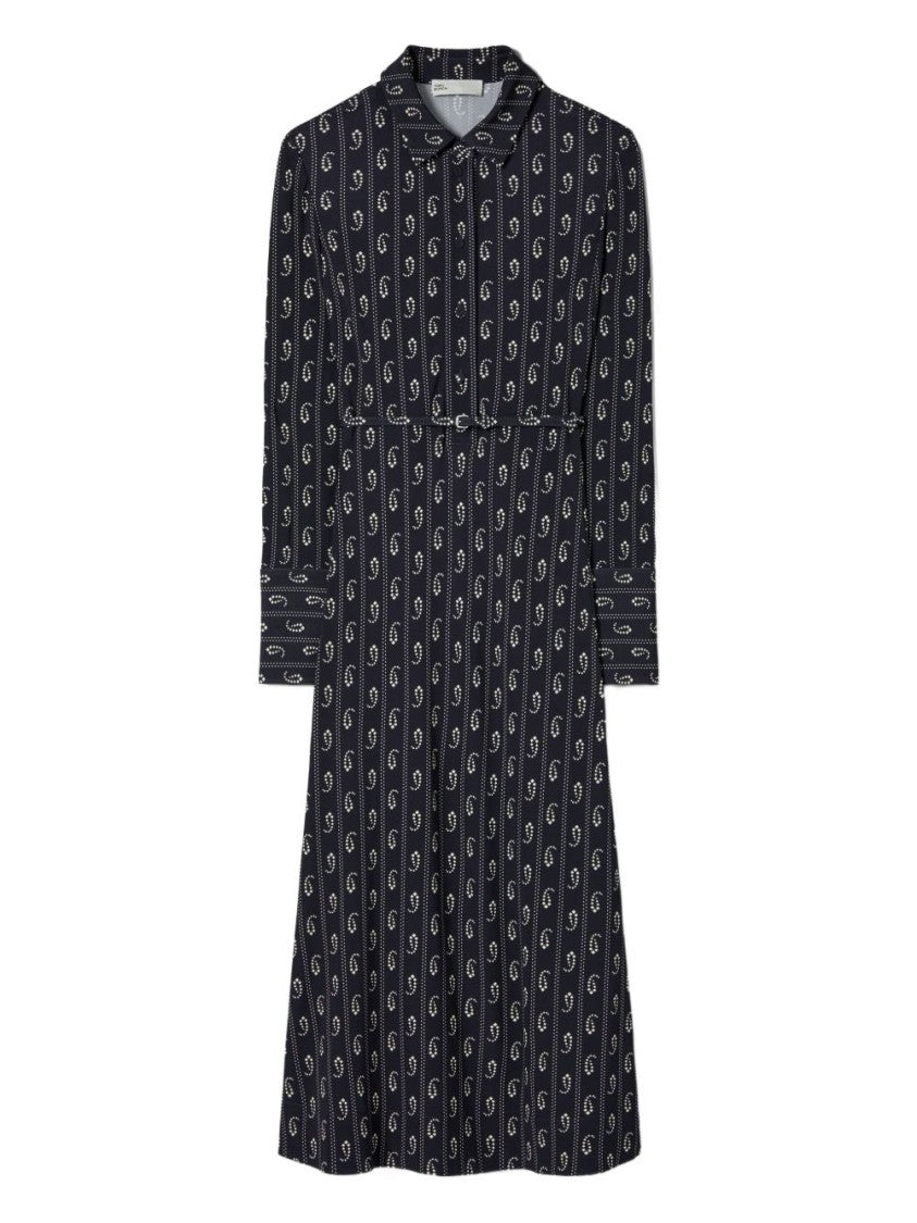 Tory Burch Classic Silhouette Dress With Fitted Bodice
