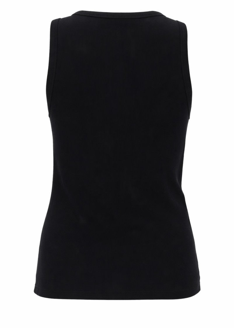 Rabanne Top Con Piercing Sleeveless Tank