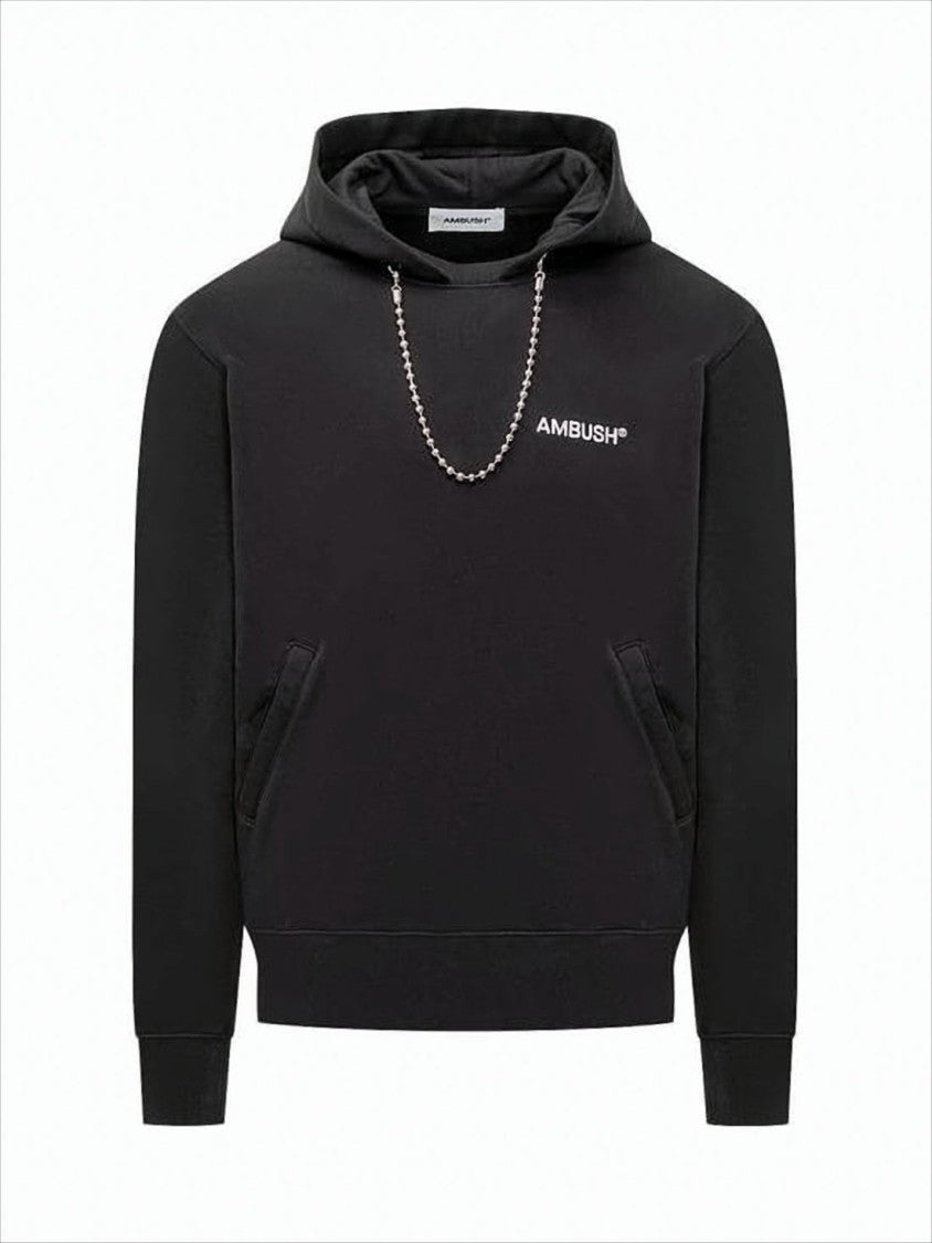 Ambush Black Hoodie With Kangaroo Pocket