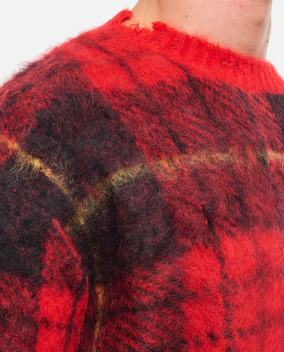 Alexander Mcqueen Mohair Crewneck
