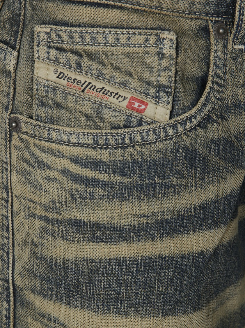 Diesel 1996- D-Sire High-Waisted Wide-Leg Denim Jeans