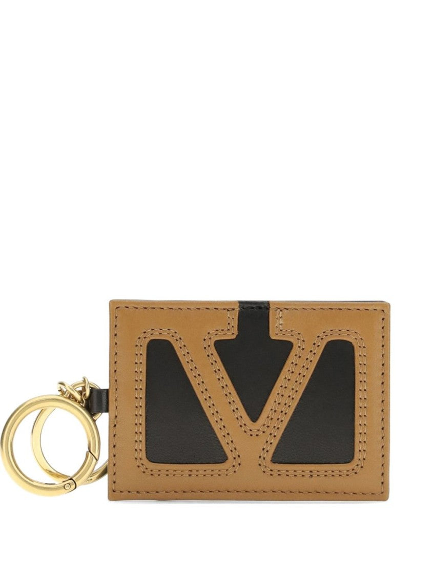 Valentino Garavani Two-Tone Rectangular Keychain