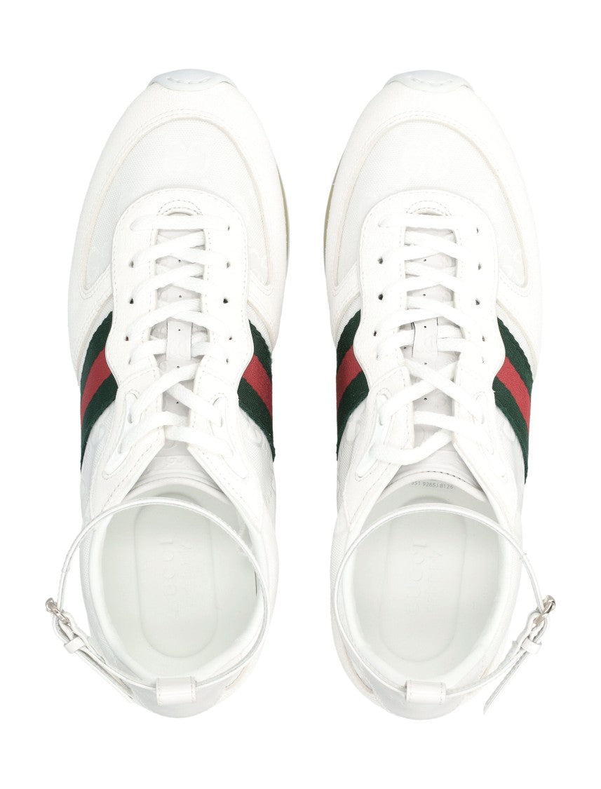 Gucci Re-Motion White Gg Nylon Women’S Trainer