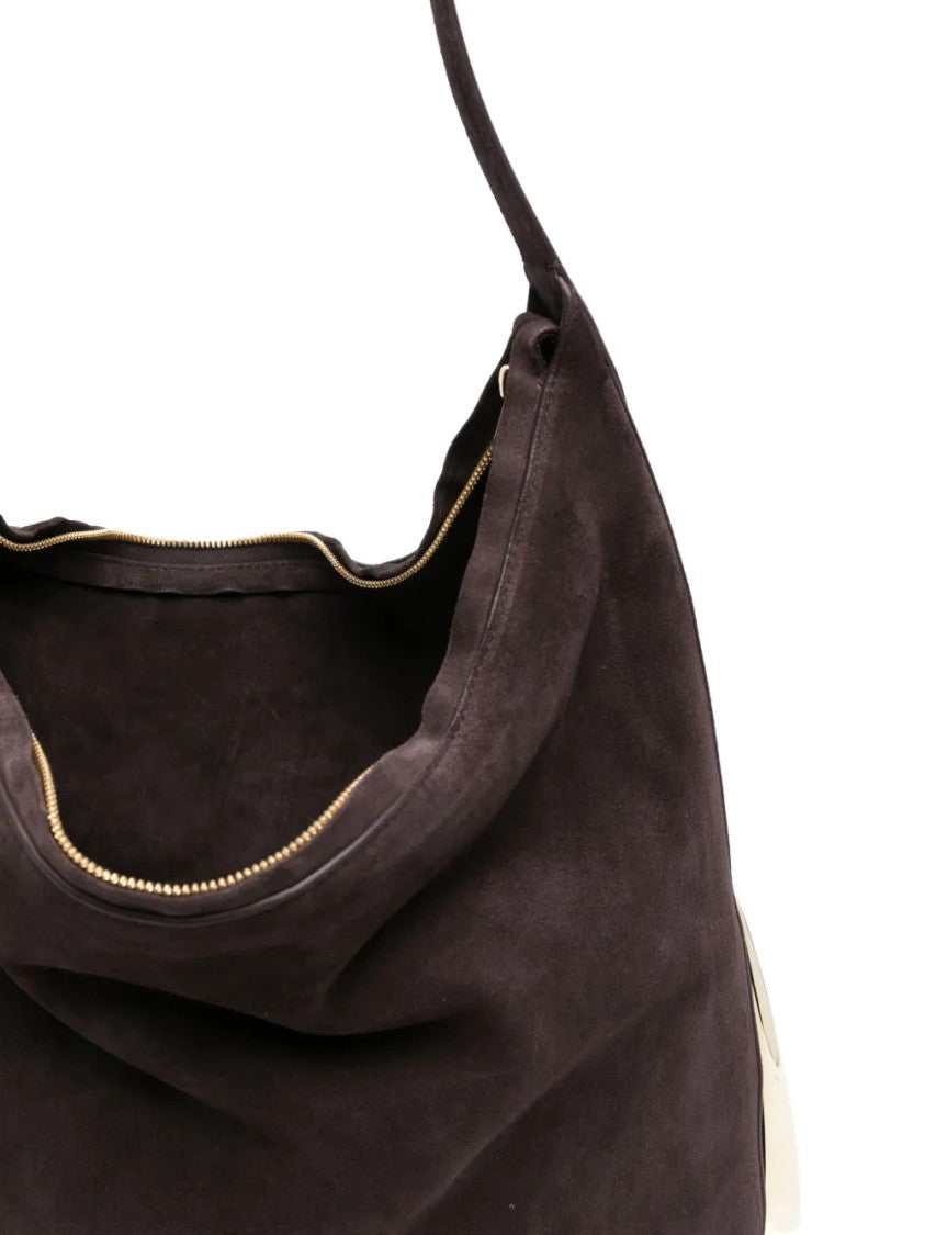 Benedetta Bruzziches Structured Detachable Shoulder Strap Minimalist Handbag