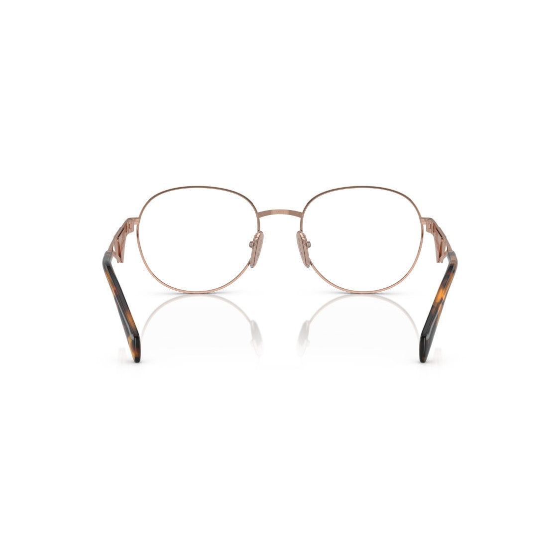 Prada 0Pr A50v Rose Gold Metal Frame Eyeglasses