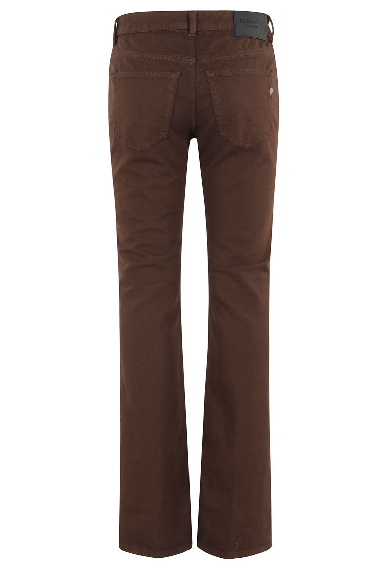 Dondup Skinny Bootcut Brown Pants