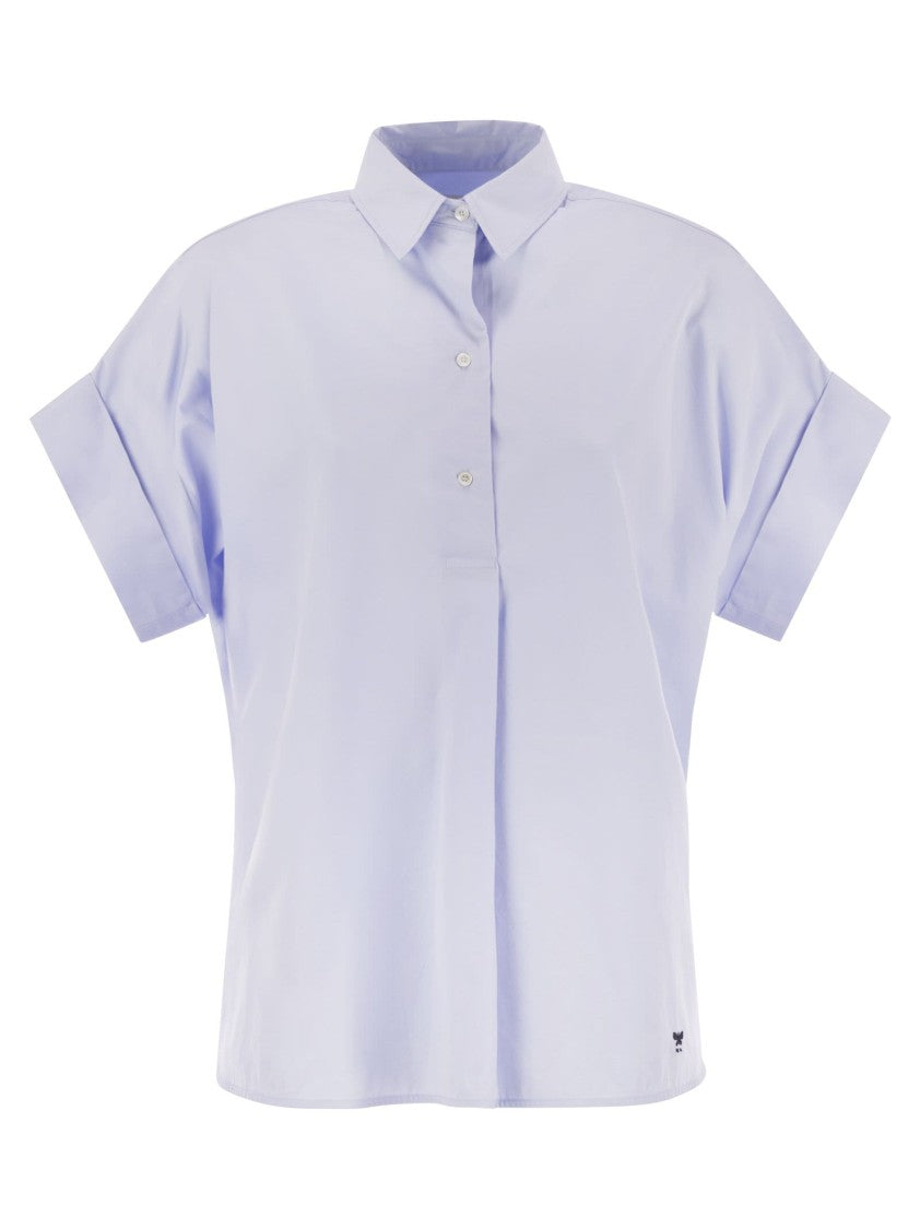 Max Mara Ardea - Straight Cotton Poplin Shirt