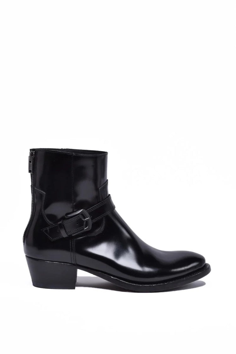 Pantanetti Texan Ankle Boot - Black