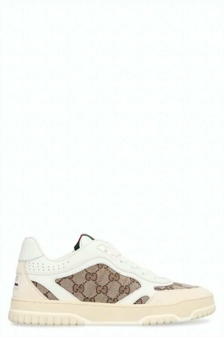 Gucci Low-Top Sneakers With Monogram Pattern